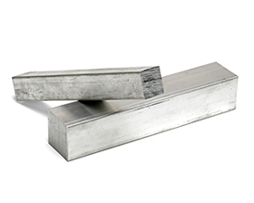 Aluminium Barres carrées AU4G  Dural)