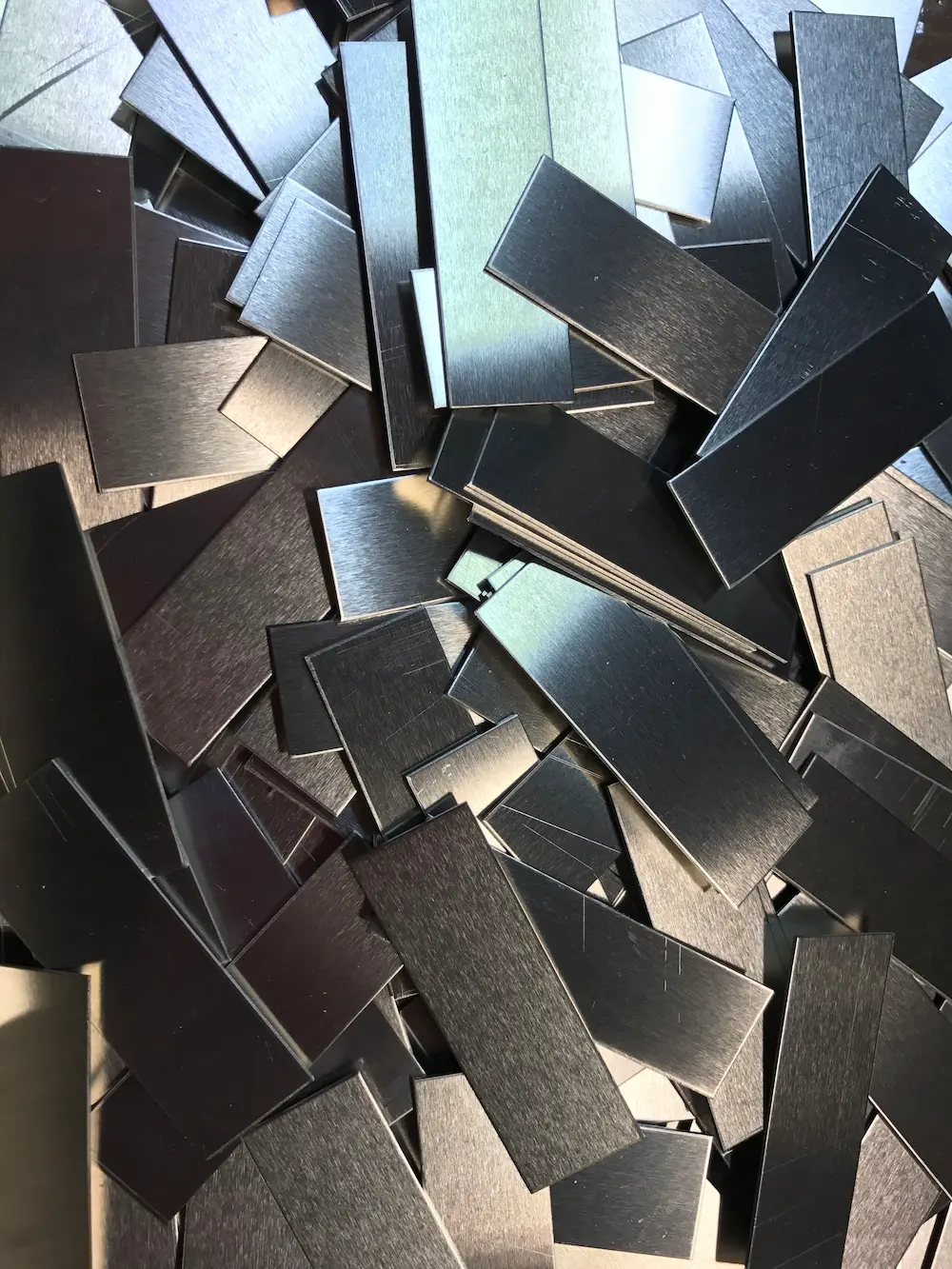 découpe sur mesure d'aluminium